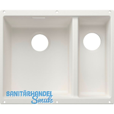 BLANCO Spüle Subline 340/160-U for Coloured Components, Becken links Weiß BLANCO Spüle Subline 340/160-U for Coloured Components, Becken links Weiß