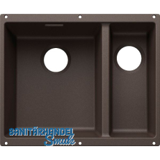 BLANCO Spüle Subline 340/160-U for Coloured Components, Becken links Cafe BLANCO Spüle Subline 340/160-U for Coloured Components, Becken links Cafe