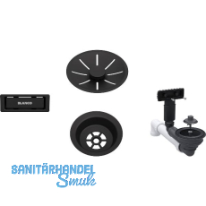 BLANCO Ab-und Überlaufset InFino für Color Unit Schwarz BLANCO Ab-und Überlaufset InFino für Color Unit Schwarz