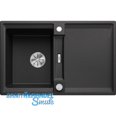 BLANCO Einbausp�le Adira 45 S mit Drehknopfgarnitur Anthrazit