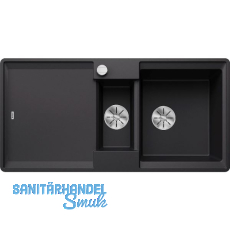 BLANCO fl�chenb�ndige Sp�le Adira 6 S-F, Schwarz