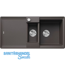 BLANCO fl�chenb�ndige Sp�le Adira 6 S-F, Felsgrau