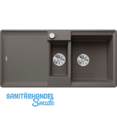 BLANCO fl�chenb�ndige Sp�le Adira 6 S-F, Vulkangrau