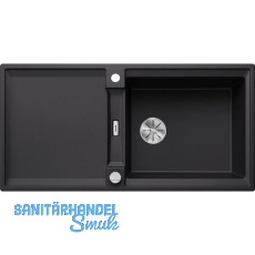 BLANCO fl�chenb�ndige Sp�le Adira XL 6 S-F, Schwarz