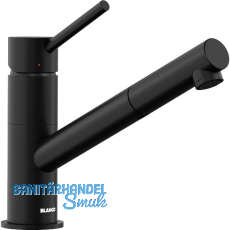 BLANCO K�chenarmatur Kano-S drucklos, Schwarz matt