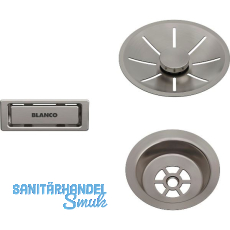 BLANCO Ab-und Überlaufset Satin Platinum BLANCO Ab-und Überlaufset Satin Platinum