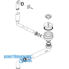 BLANCO Ab- und Überlaufgarnitur 1 x 3,5'' 138069 BLANCO Ab- und Überlaufgarnitur 1 x 3,5'' 138069