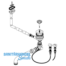 BLANCO Ab- und Überlaufgarnitur 1 x 3,5'' 217070 BLANCO Ab- und Überlaufgarnitur 1 x 3,5'' 217070