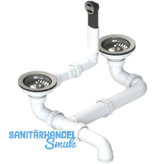 BLANCO Ab- und Überlaufgarnitur 2 x 3,5" 221915 BLANCO Ab- und Überlaufgarnitur 2 x 3,5" 221915