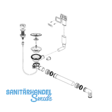 BLANCO Ab- und Überlaufgarnitur 1 x 3,5'' 234068 BLANCO Ab- und Überlaufgarnitur 1 x 3,5'' 234068