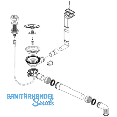 BLANCO Ab- und �berlaufgarnitur 1 x 3,5'' 234070