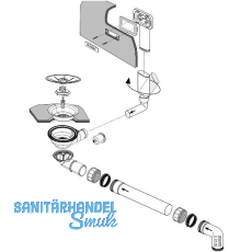 BLANCO Ab- und Überlaufgarnitur 1 x 3,5'' 234073 BLANCO Ab- und Überlaufgarnitur 1 x 3,5'' 234073