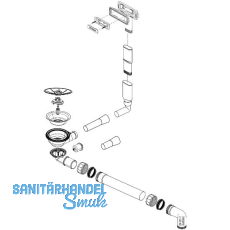 BLANCO Ab- und �berlaufgarnitur 1 x 3,5'' 234075