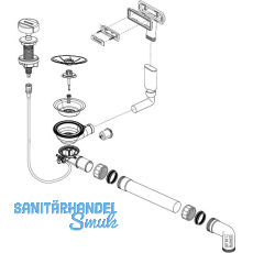 BLANCO Ab- und Überlaufgarnitur 1 x 3,5'' 234079 BLANCO Ab- und Überlaufgarnitur 1 x 3,5'' 234079