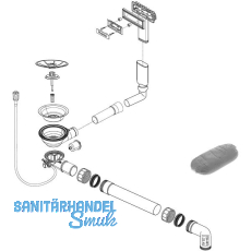 BLANCO Ab- und �berlaufgarnitur 1 x 3,5'' 234463