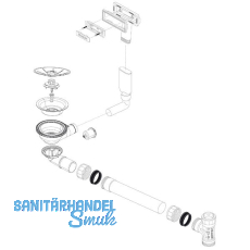 BLANCO Ab- und Überlaufgarnitur 1 x 3,5'' 234486 BLANCO Ab- und Überlaufgarnitur 1 x 3,5'' 234486