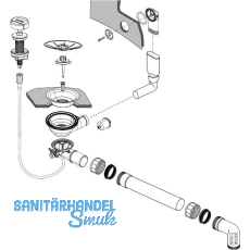 BLANCO Ab- und Überlaufgarnitur 1 x 3,5'' 237158 BLANCO Ab- und Überlaufgarnitur 1 x 3,5'' 237158