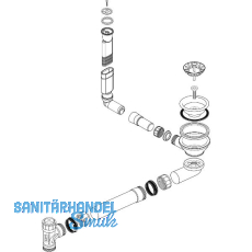 BLANCO Ab- und Überlaufgarnitur 1 x 3,5'' 238141 BLANCO Ab- und Überlaufgarnitur 1 x 3,5'' 238141