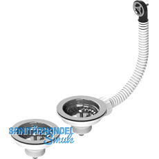 BLANCO Ab- und Überlaufgarnitur 2 x 3,5'' 238475 BLANCO Ab- und Überlaufgarnitur 2 x 3,5'' 238475