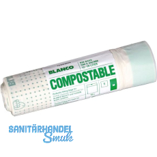 BLANCO Müllbeutel kompostierbar M 13 - 19 Liter BLANCO Müllbeutel kompostierbar M 13 - 19 Liter