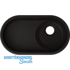 BLANCO Unterbau-Sp�le Oovalon 700-U, Mystic Black