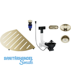 BLANCO Zubeh�rset f�r Sp�le Oovalon satin gold 527995