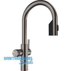 BLANCO Set Armatur Choice Icona-C Satin Platinum mit Wasseraufbereitungseinheit BLANCO Set Armatur Choice Icona-C Satin Platinum mit Wasseraufbereitungseinheit