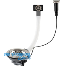 SOLIDO Ab- und �berlaufventil mit Drehknopf 1 x 3,5" rund Edelstahl