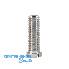 Hohlschraube für Siebkorbventil M12x70 Messing verchromt Hohlschraube für Siebkorbventil M12x70 Messing verchromt