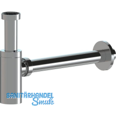 SOLIDO 5/4" x 32 mm Design-Flaschensiphon, Chrom SOLIDO 5/4" x 32 mm Design-Flaschensiphon, Chrom