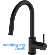 SOLIDO K�chenarmatur Mix/35D 400338SAT00NE druckfest Schwarz matt