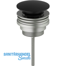 SOLIDO 5/4" Universal-Schaftventil 2in1, Schwarz matt