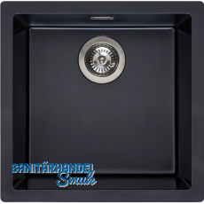 REGINOX 2D-Spüle Amsterdam 40, 460 x 460 mm, Pure Black REGINOX 2D-Spüle Amsterdam 40, 460 x 460 mm, Pure Black
