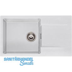 REGINOX Einbauspüle Amsterdam 43, 760 x 435 mm, Pure White, reversibel REGINOX Einbauspüle Amsterdam 43, 760 x 435 mm, Pure White, reversibel