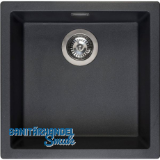 REGINOX 2D-Spüle Amsterdam 40, 460 x 460 mm, Black Silvery REGINOX 2D-Spüle Amsterdam 40, 460 x 460 mm, Black Silvery