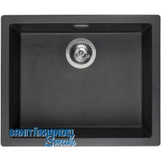 REGINOX 2D-Sp�le Amsterdam 50, 560 x 460 mm, Black Silvery