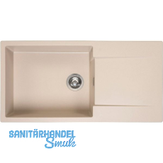 REGINOX Einbauspüle Amsterdam 540, 1000 x 500 mm, Caffe Silvery, reversibel REGINOX Einbauspüle Amsterdam 540, 1000 x 500 mm, Caffe Silvery, reversibel