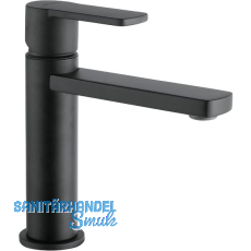 SOLIDO Waschtischarmatur Glam druckfest, Schwarz matt