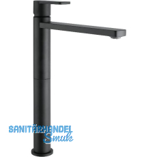 SOLIDO Waschtischarmatur Glam XL druckfest, Schwarz matt