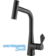 SOLIDO K�chenarmatur Mood D 400742SAT00NE druckfest, Schwarz matt