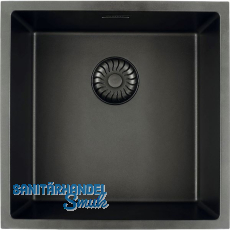 SOLIDO 2D-Spüle CAGRPP40BK-TU Black Line, Schwarz SOLIDO 2D-Spüle CAGRPP40BK-TU Black Line, Schwarz