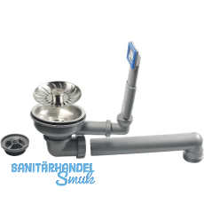 SOLIDO Ab- und �berlaufgarnitur 1 x 3,5" CA50519 Edelstahl