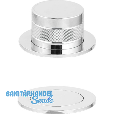 Drehknopf versenkbar CAPDECH, chrom