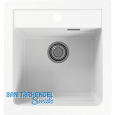 SOLIDO Einbausp�le Etagenbecken Atrox 20 Arctic-wei� inkl. Drehknopf