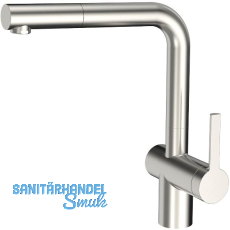 SOLIDO K�chenarmatur CA1108IU mit ausziehbarem Auslauf druckfest, Edelstahl