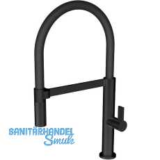 SOLIDO Küchenarmatur CA1112BK druckfest, Schwarz matt SOLIDO Küchenarmatur CA1112BK druckfest, Schwarz matt