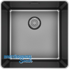 SOLIDO fl�chenb�ndige Sp�le CAPPSR40R20GM Slim Frame Edelst.-Anthrazit Gun Metal