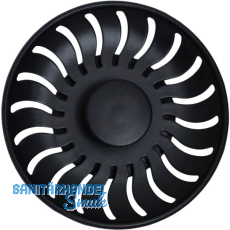 CARESSI Siebkorb 3,8" für Exzenterbedienung CA519BK Schwarz CARESSI Siebkorb 3,8" für Exzenterbedienung CA519BK Schwarz