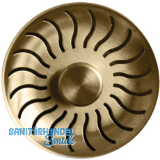 CARESSI Siebkorb 3,8" mit Exzenterbedienung CA50519ZG Gold CARESSI Siebkorb 3,8" mit Exzenterbedienung CA50519ZG Gold