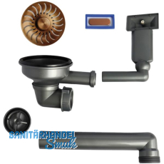 CARESSI Ab- und �berlaufgarnitur CABLPP50519CO Kupfer